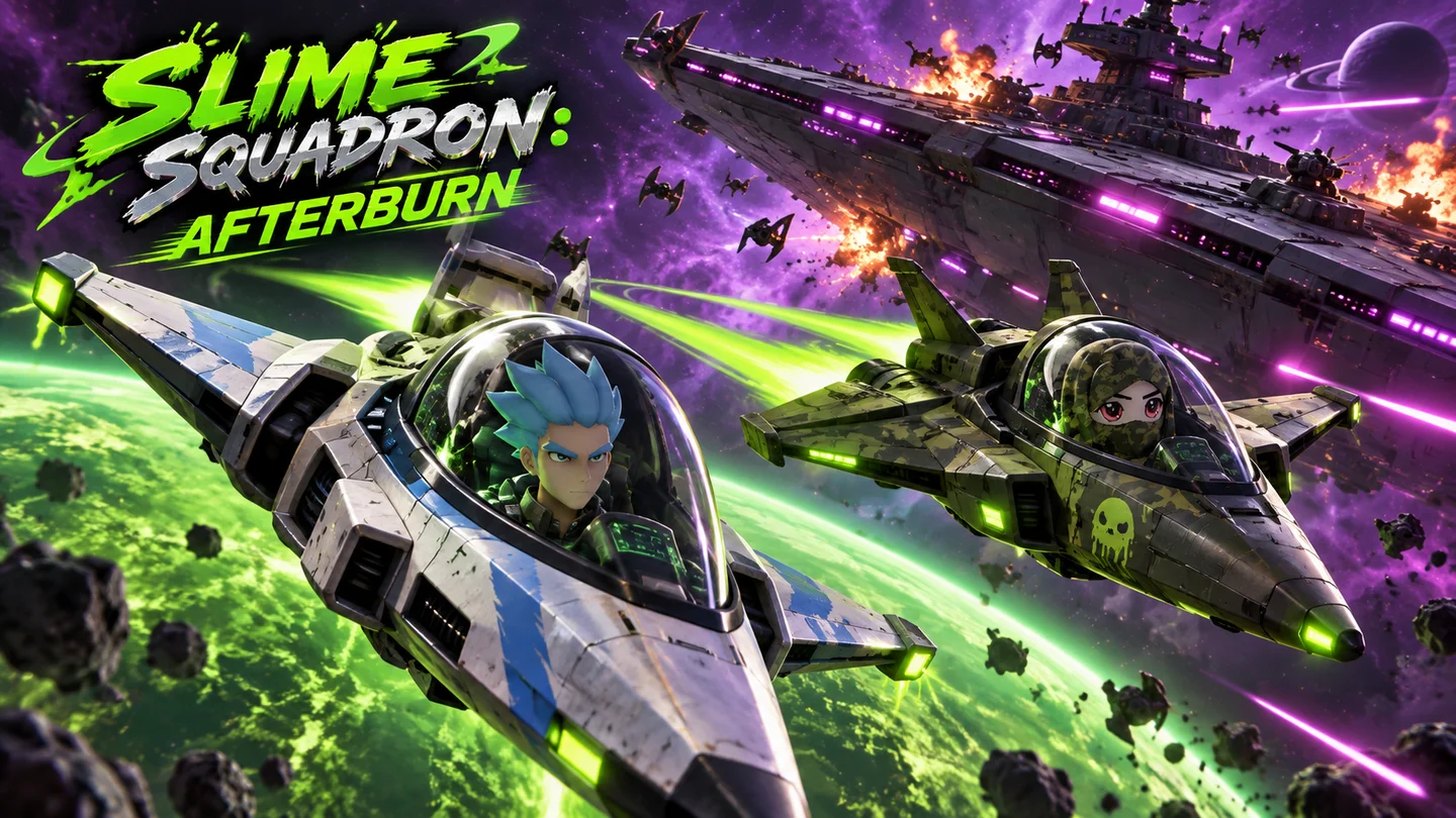 Slime Squadron character art